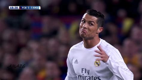Cristiano Ronaldo Vs Barcelona Away 20152016 Hd 720p 60fps Youtube
