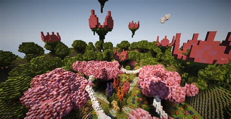 Realm Of Spring Organic Build Spawn Minecraft Project