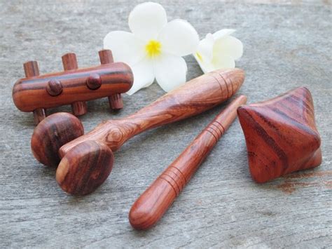 Thai Massage Wooden Hand Massage Tools