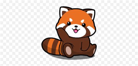 Red Panda Clipart Png Red Panda Clip Art Emojired Panda Emoji Free