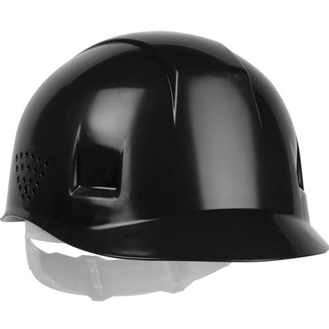 Bump Cap With 4 Point Plastic Suspension And Pin Lock Adjustable Back Os