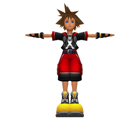 3ds Kingdom Hearts 3d Dream Drop Distance Sora The Models Resource