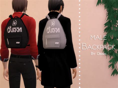 Backpack By Dissia From Tsr • Sims 4 Downloads
