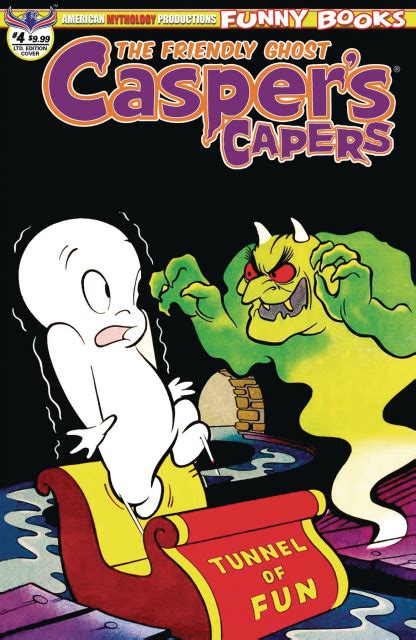 Caspers Capers 4 Limited Edition Cover Fresh Comics