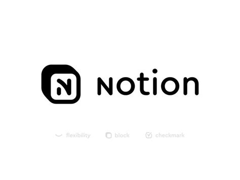 Notion Logo Redesign Concept In 2023 Logo Redesign Logo Text Logo