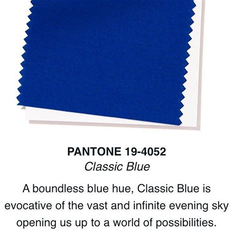 Did You Hear Classic Blue Is Pantone ‘s Color Of The Year And We Are