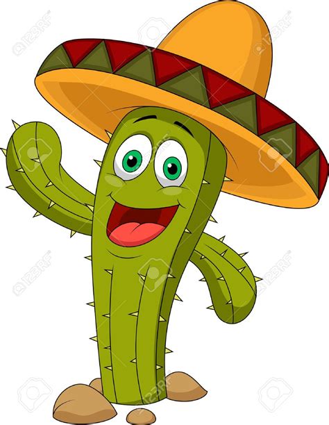 Mexican Cactus Clipart Free Download On Clipartmag