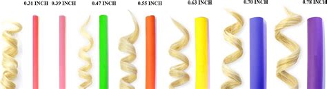 Xnicx Pcs Twist Flex Hair Curlers Rods Set Flexible Lightweight Soft