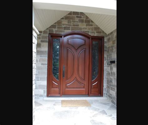 Side Light Entry Doors Amberwood Doors Inc Single Door Design