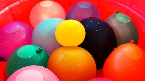Fun Multicolor Water Balloons Popping Video Episode 171 Youtube