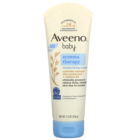 Aveeno Baby Eczema Therapy Moisturizing Cream 73 Oz 206 G