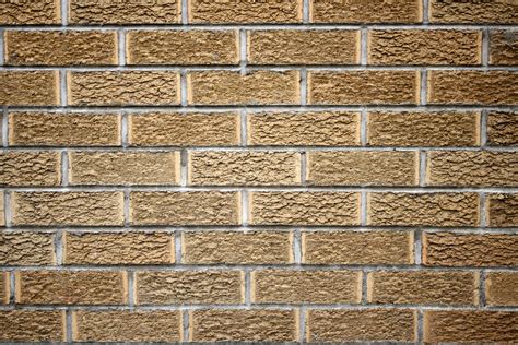 Blonde Brick Wall Texture Picture Free Photograph Photos Public Domain