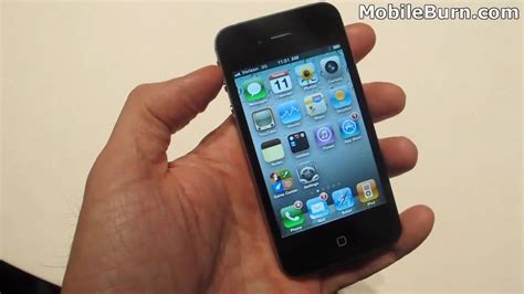 Cdma Apple Iphone 4 For Verizon Preview Youtube