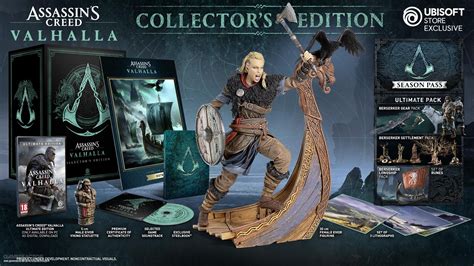 Edição de colecionador Assassin s Creed Valhalla revela visual da
