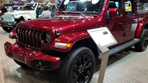 2020 JEEP GLADIATOR OVERLAND HIGH ALTITUDE WALK AROUND REVIEW RED