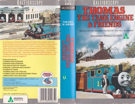 Thomas The Tank Engine Friends 1986 UK VHS Video Collection