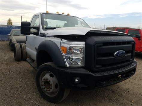 2013 Ford F550 Super Duty For Sale Ab Calgary Vehicle At Copart