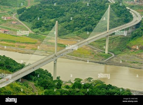 Centennial Bridge Panama Stock Photo Alamy