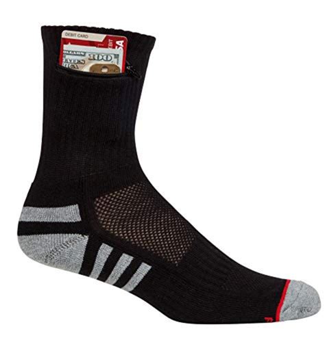 Pocket Socks Pocket Socks Womens Athletic Travel Ankle Socks With