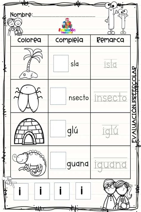 Dibujos Para Colorear Y Trazar Escribir Las Vocales A E I O U Images