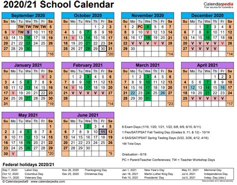 2021 22 School Calendar The Founders Academy