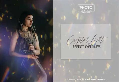 Creativemarket Crystal Light Effect Overlays Photoshopresource