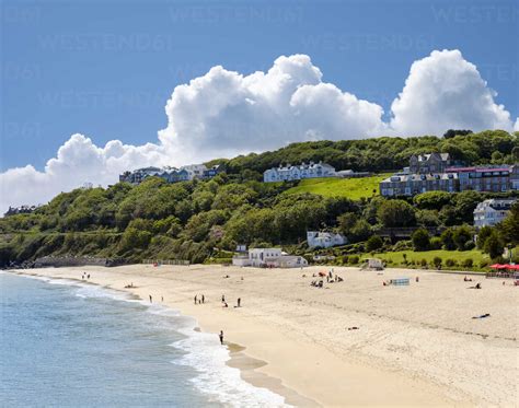 Uk England Cornwall St Ives Porthminster Beach Stock Photo