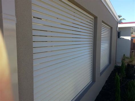 Louvre Slat Fencing Perth | Slatted Fencing | Feature Fencing