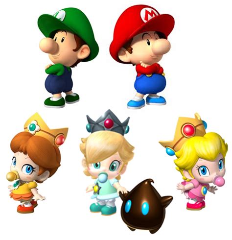 All Mario Characters As Babiesdeviantart More Like Baby Luigi Wallpaper