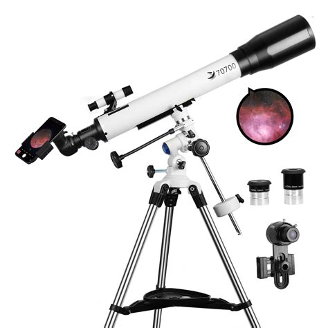 Telescopes For Adults 70mm Aperture And 700mm Focal Length