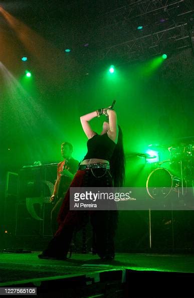 Singer Amy Lee And Evanescence Headline The Show At Roseland Ballroom