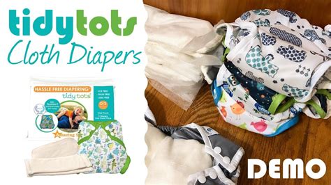 Cloth Diapering 101 Tidy Tots Cloth Diapering System Demo Youtube