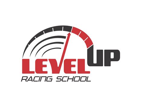 Level Up Logos Logo Scroll Levelup Racing School