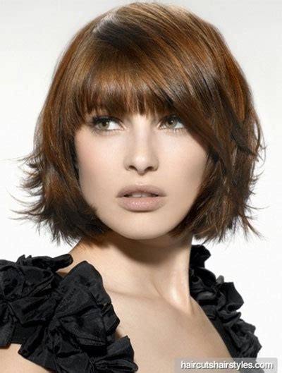 25 Short Bob Haircut Styles With Bangs And Layers For Girls And Women 2014