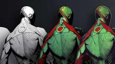 Zbrush Comic Style Render
