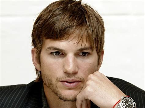 Hd Wallpaper Ashton Kutcher Dark Haired Actor Brown Eyed Wallpaper