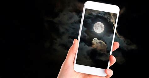 Cómo hacer fotos a la luna o al cielo nocturno con el móvil