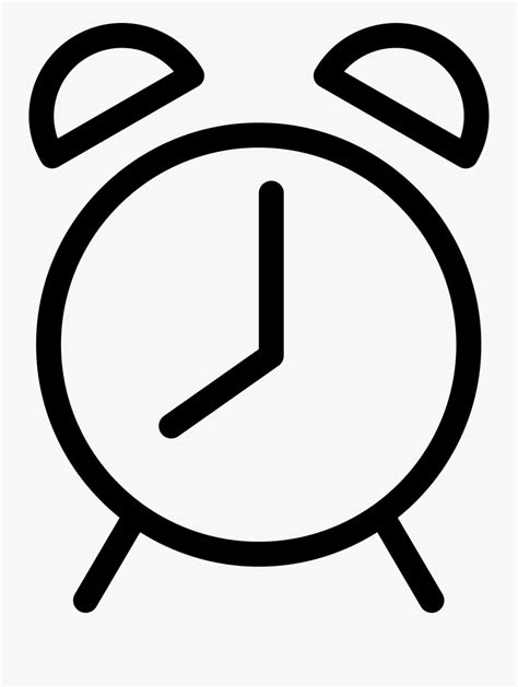 Alarm Clock Silhouette Alarm Clock Png Free Transparent Clipart