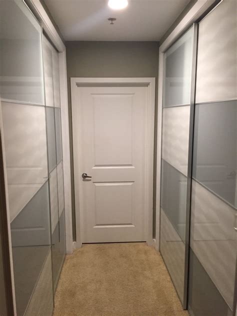 Part 1 ikea pax wardrobe frames joining together and putting the bottom and top ra. IKEA Sliding Doors installed on Existing Condo Closet ...