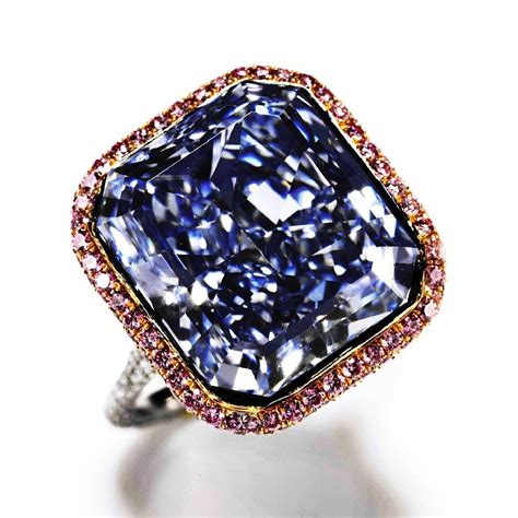 1339 Carat Fancy Intense Blue Diamond A Former Christies Offering