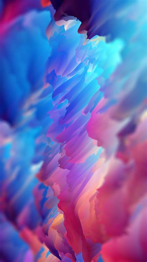 Download Surface Colorful Abstract Bright 1440x2560 Wallpaper Qhd