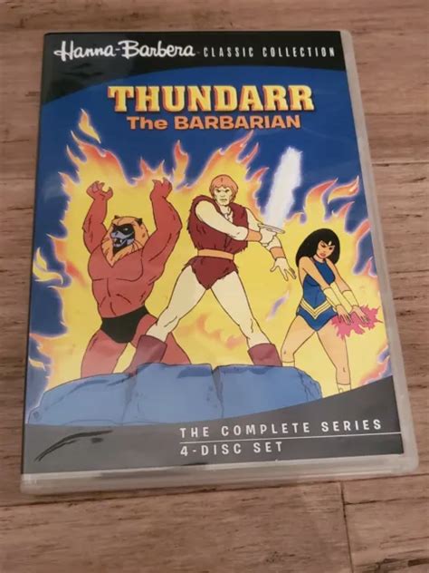 Hanna Barbera Thundarr The Barbarian The Complete Series 1980 1981 4 Disc Dvd 2999 Picclick