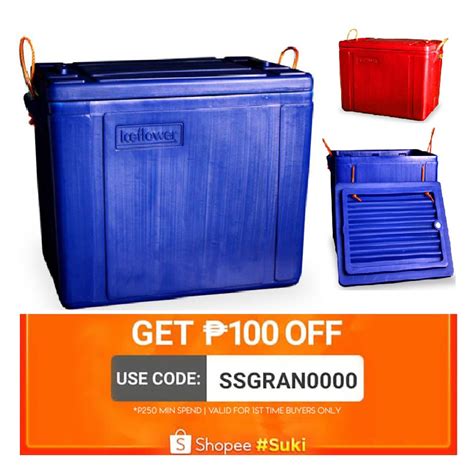 Fish Cooler Box 70liters Approx23inx16inx19in Ice Chest Meat