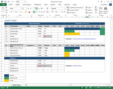 Project Plan Templates 37 Page Ms Word 10 Excel Spreadsheets Page