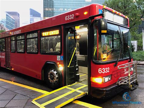 Pittsburgh Transit City Bus Ramp 1 Wheelchair Travel