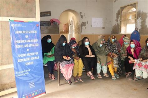 Unodc Concludes Awareness Raising Sessions In Sukkurs Women And