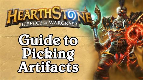 If things are more even, as they are likelier to be in arena, he's an okay. Guide to Picking Artifacts with Arch-Thief Rafaam - Hearthstone - YouTube