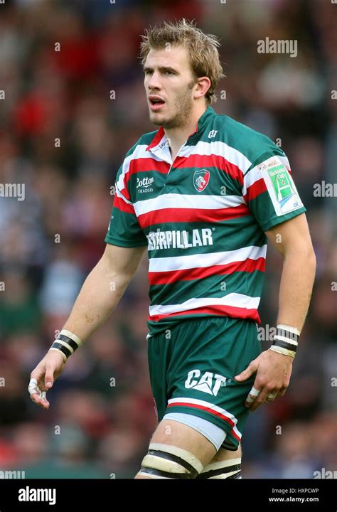 Tom Croft Leicester Tigers Rufc Welford Road Leicester England October Stock Photo Alamy