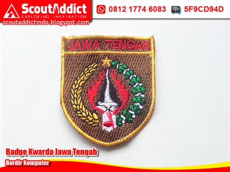 Badge Pramuka Kwartir Daerah Kedai Pramuka Scoutaddict Kediri