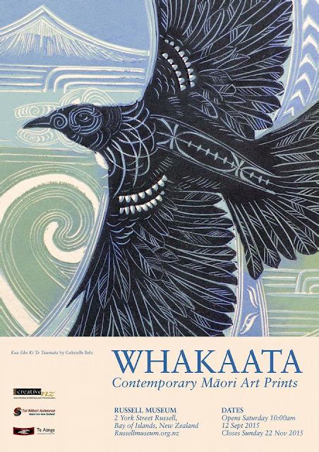 Whakaata Contemporary Maori Art Prints Sept Nov Bay Of Islands